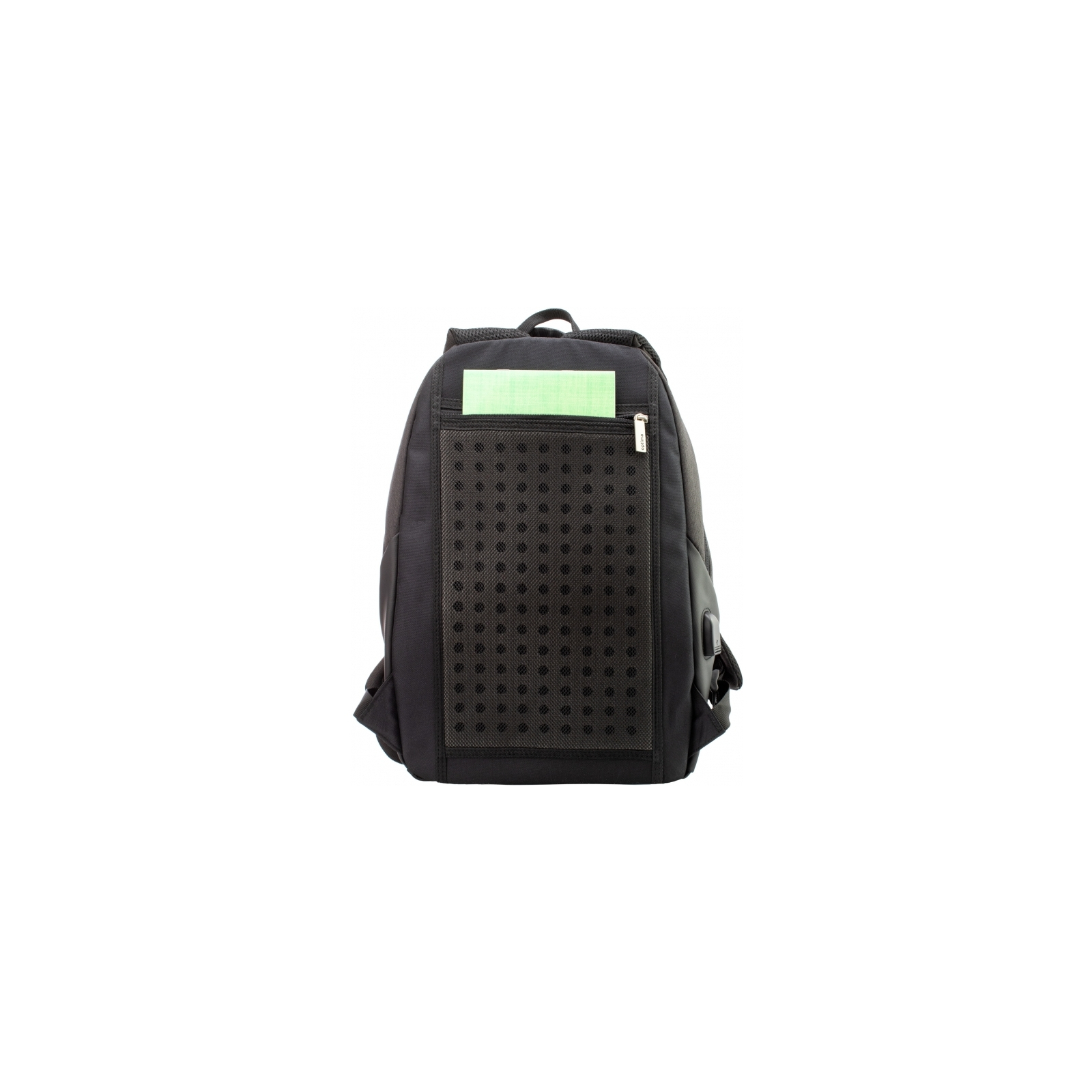 Рюкзак шкільний Optima 17.5" Techno унісекс 0.7 кг 16-25 л Коричневий з виділеними елементами (O96910-01) зображення 2