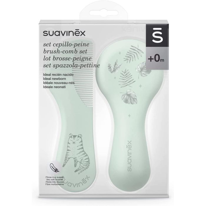 Набор по уходу за ребенком Suavinex расчесок 2 шт розовый (400264/2) изображение 2