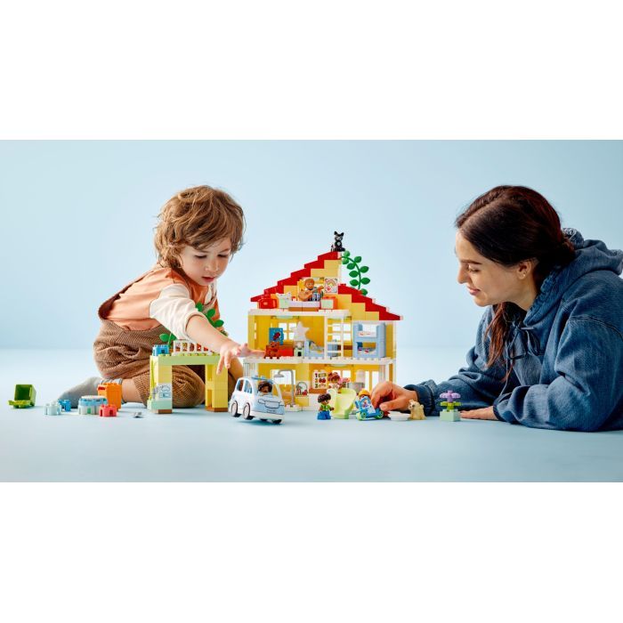 Конструктор LEGO DUPLO Сімейний будинок 3 в 1 218 деталей (10994) зображення 11