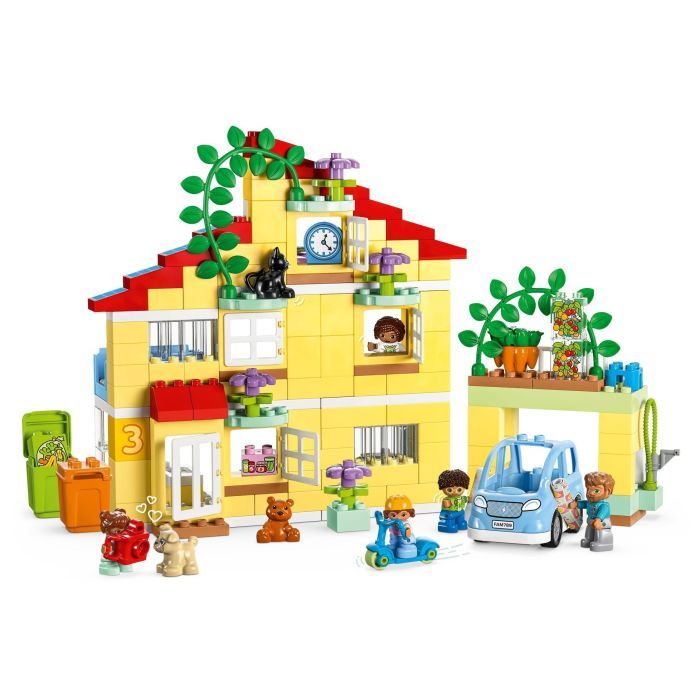 Конструктор LEGO DUPLO Сімейний будинок 3 в 1 218 деталей (10994) зображення 3