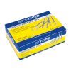 Скрепки канцелярские Economix 33 мм круглая, 100 шт (E41012)