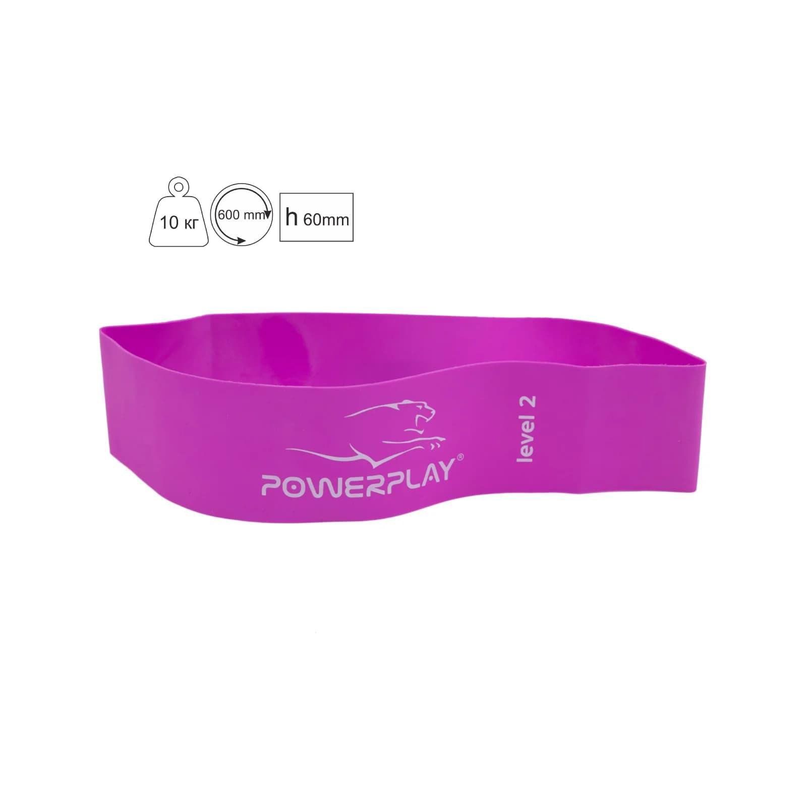 Еспандер PowerPlay 4140 Level 2 Фіолетова (PP_4140_Purple) зображення 2