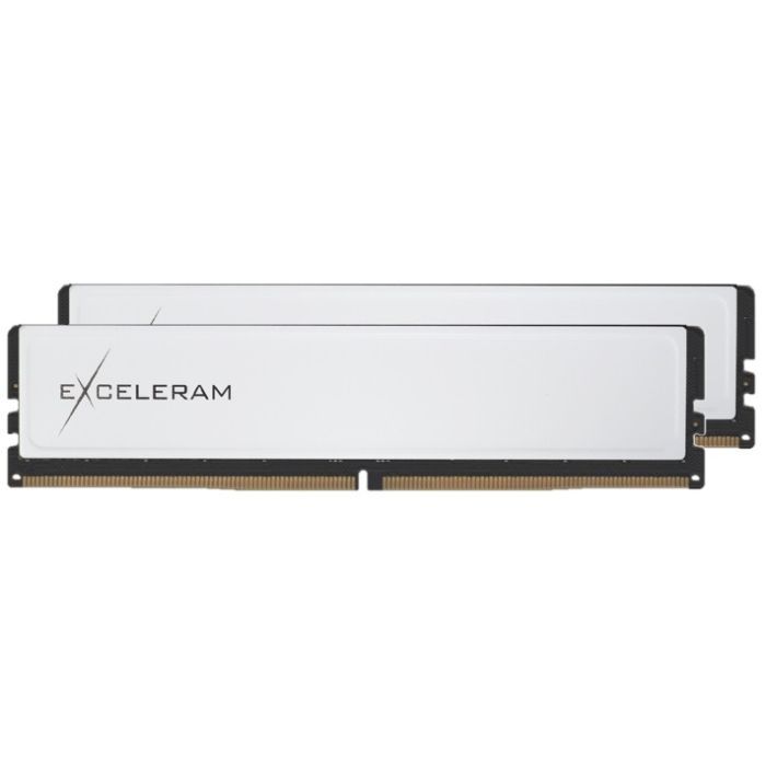 Модуль памяти для компьютера DDR5 32GB (2x16GB) 6000 MHz White Sark eXceleram (EBW50320603638CD)