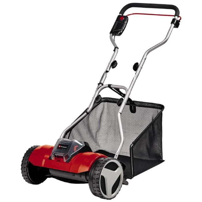 Газонокосарка Einhell GE-HM 18/38 Li - Solo, 18В, PXC, 38 см, 45 л, 14-38 мм, 10.5 кг (без АКБ і ЗП) (3414200) зображення 2