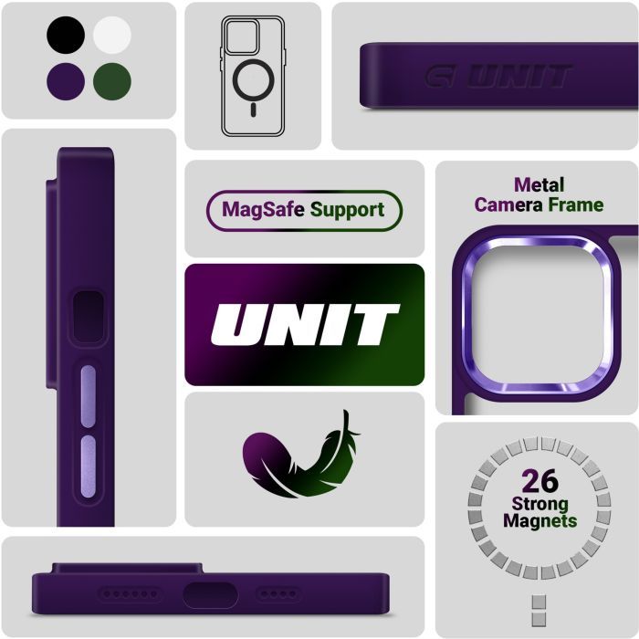 Чехол для мобильного телефона Armorstandart Unit MagSafe Apple iPhone 11 Purple (ARM68875) изображение 5