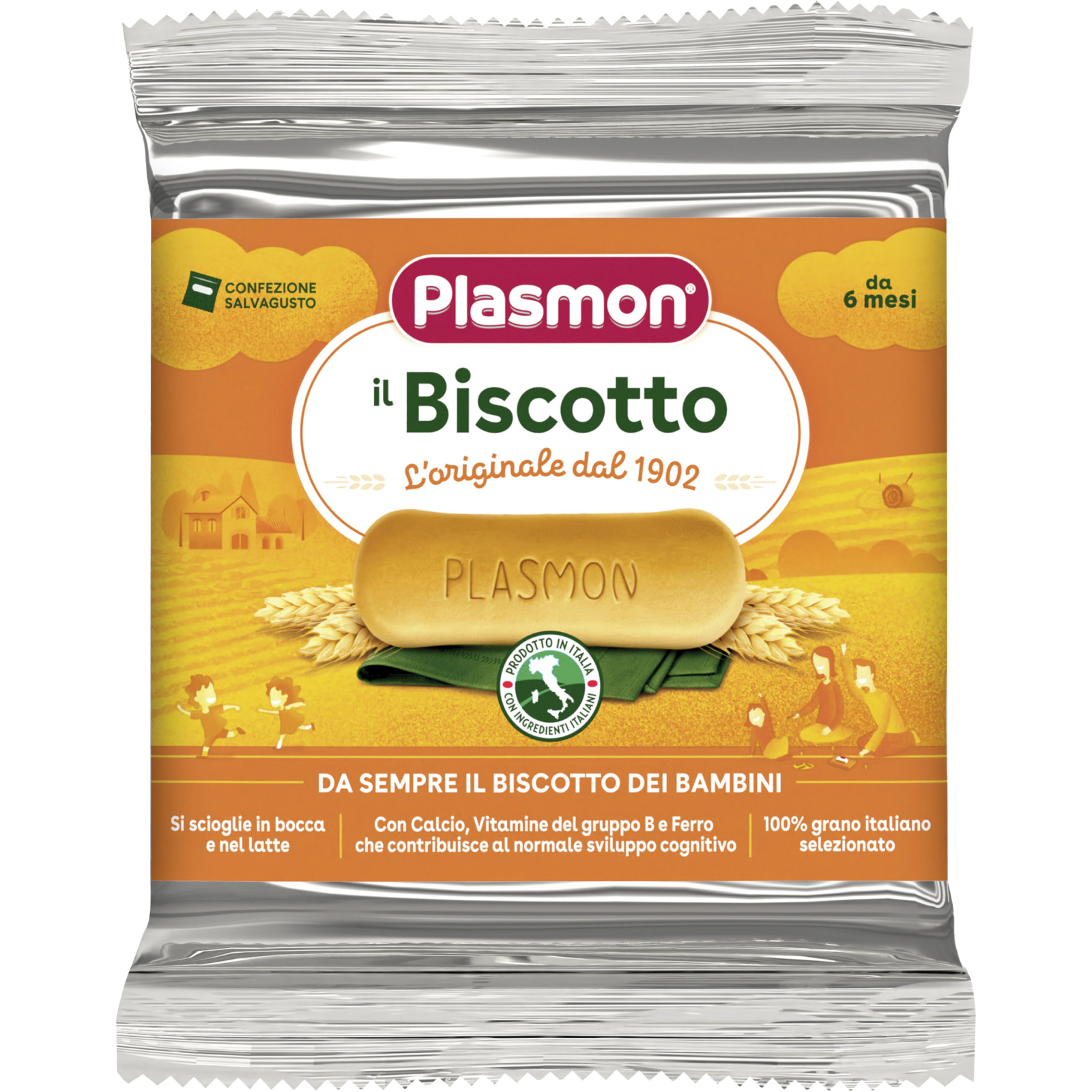 Детское печенье Plasmon Biscotto 60 г (1136100)