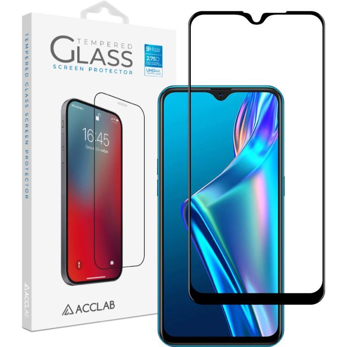 Стекло защитное ACCLAB Full Glue Oppo A12 (1283126508356)
