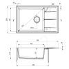 Мийка кухонна Deante Eridan (ZQE A11B) зображення 2