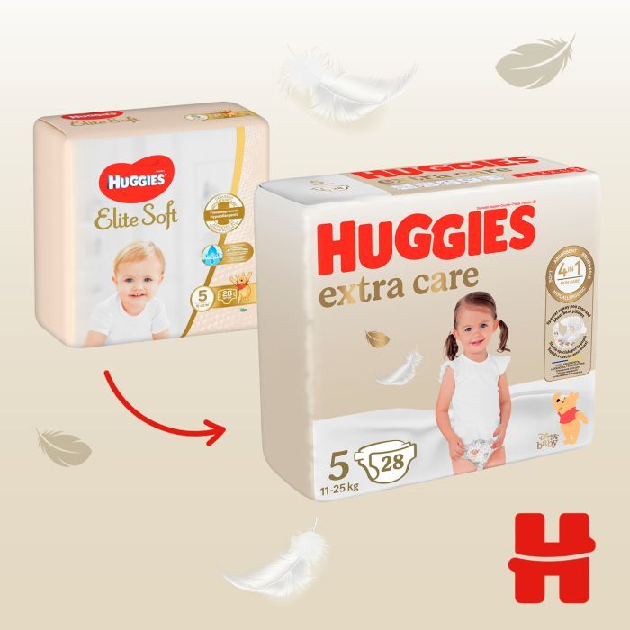 Подгузники Huggies Extra Care Size Размер 5 (11-25 кг) 66 шт (5029053583174) изображение 3