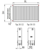 Радиатор отопления Kermi Profil-K, FKO, 22 тип, 200x800мм (FK0220200801NXK) изображение 4