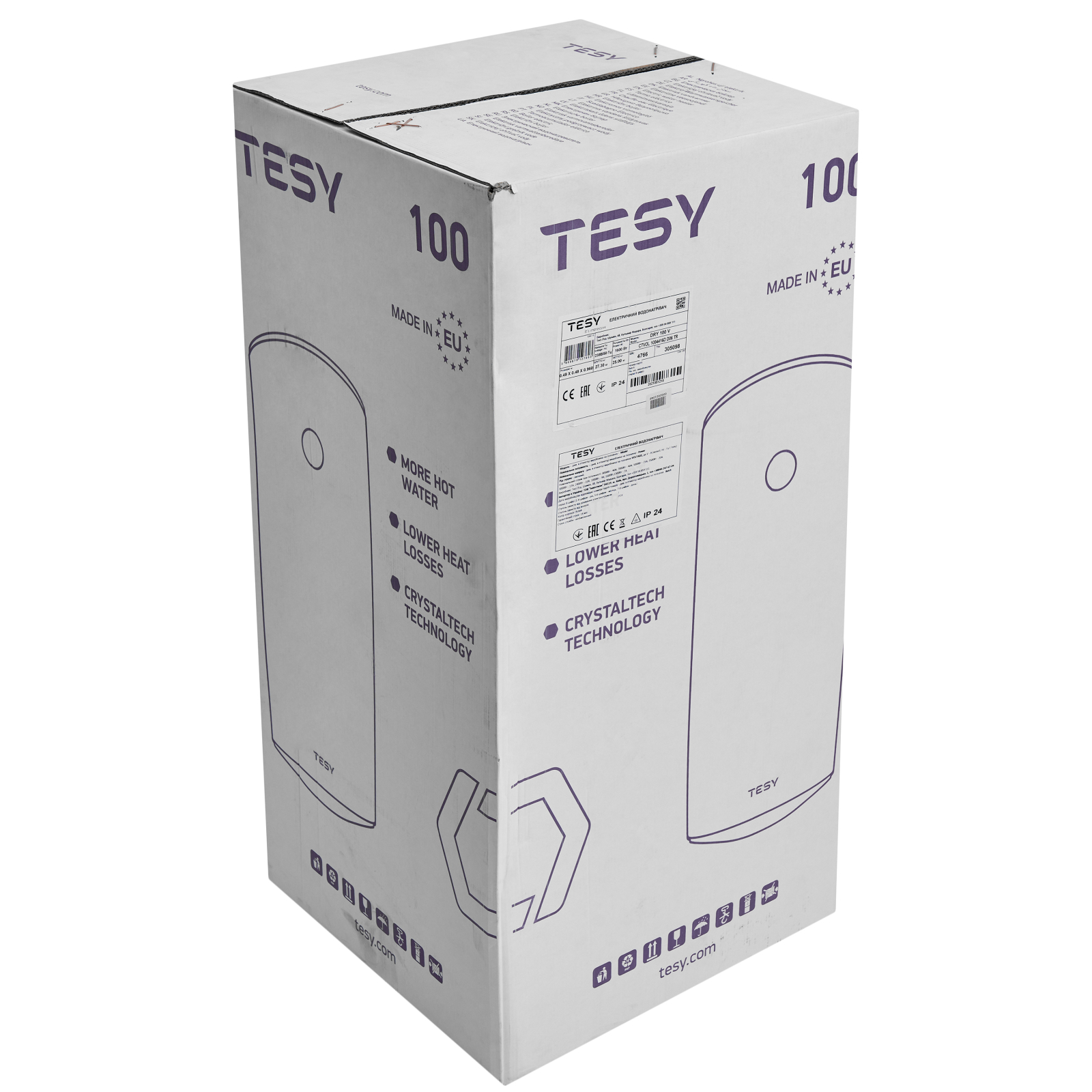 Бойлер Tesy TESY DRY 100 зображення 12