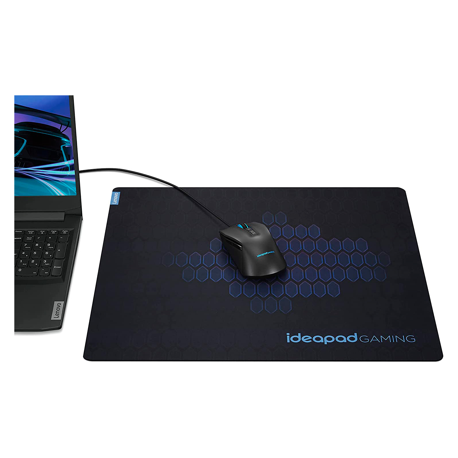 Коврик для мышки Lenovo IdeaPad Gaming MousePad L Dark Blue (GXH1C97872) изображение 2