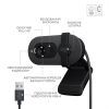 Веб-камера Logitech Brio 100 Full HD Graphite (960-001585) изображение 6
