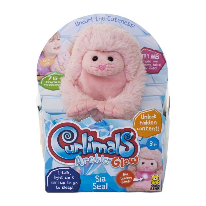 Интерактивная игрушка Curlimals серии Arctic Glow - Морской котик Сиа (3726) изображение 9