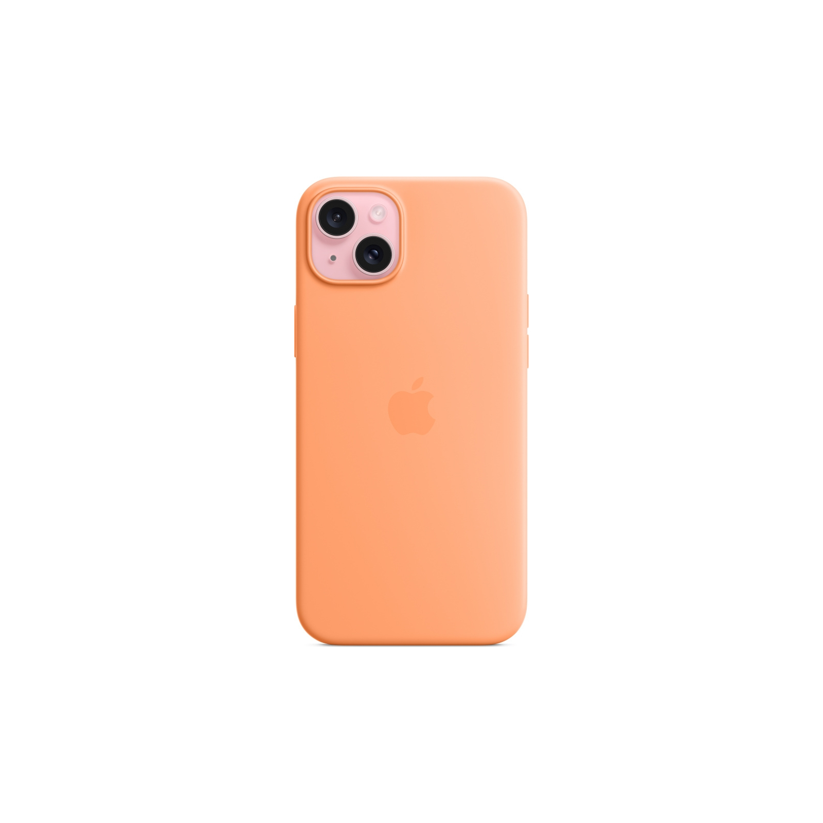 Чехол для мобильного телефона Apple iPhone 15 Plus Silicone Case with MagSafe Orange Sorbet (MT173ZM/A) изображение 2