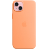 Чехол для мобильного телефона Apple iPhone 15 Plus Silicone Case with MagSafe Orange Sorbet (MT173ZM/A) изображение 2