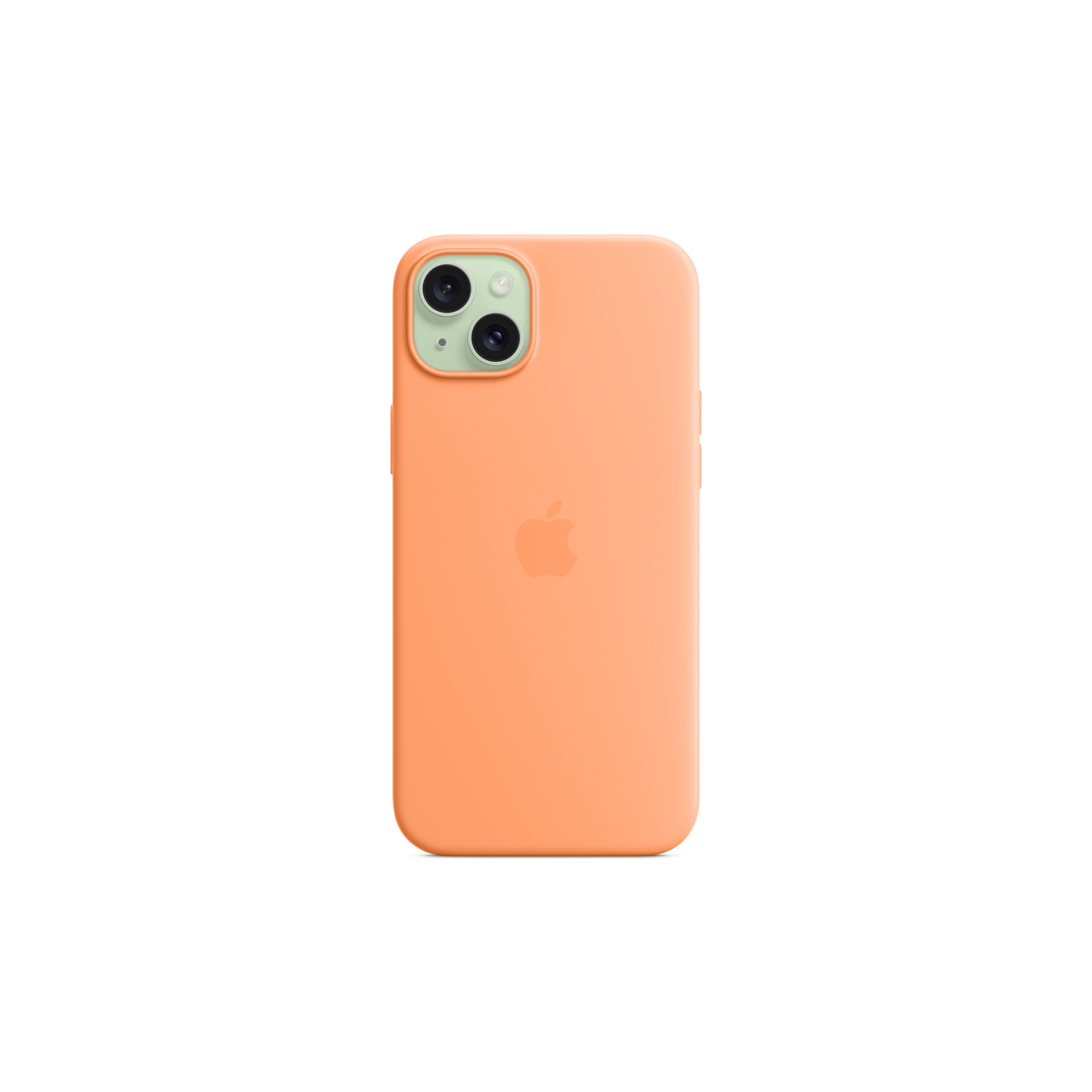 Чехол для мобильного телефона Apple iPhone 15 Plus Silicone Case with MagSafe Orange Sorbet (MT173ZM/A) изображение 4