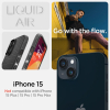 Чехол для мобильного телефона Spigen Apple iPhone 15 Liquid Air Matte Black (ACS06790) изображение 15