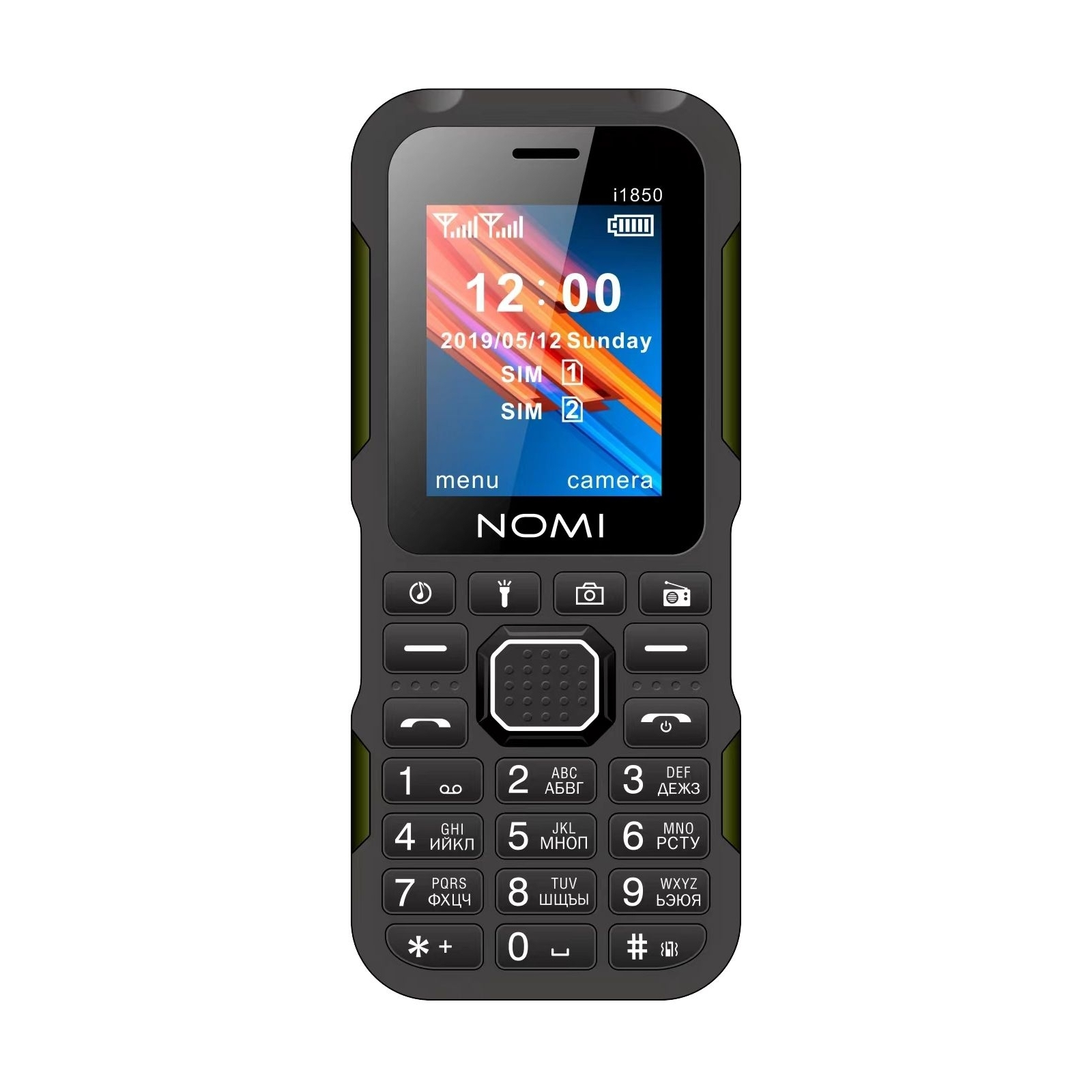 Мобільний телефон Nomi i1850 Black зображення 2