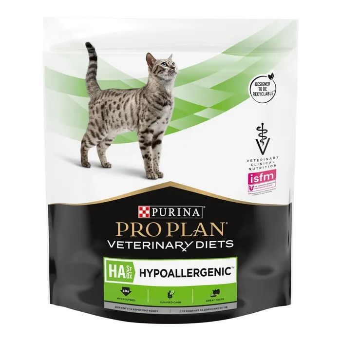 Сухой корм для кошек Purina Pro Plan Veterinary Diets Hypoallergenic 325 г (7613035154438/7613287597526)