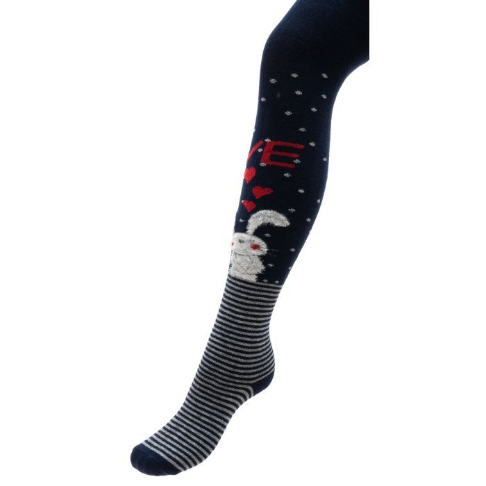 Колготки детские UCS Socks с зайчиком (M0C0301-2112-5G-darkblue)