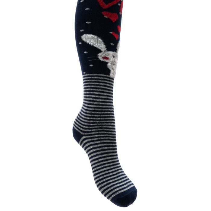 Колготки детские UCS Socks с зайчиком (M0C0301-2112-5G-darkblue) изображение 2
