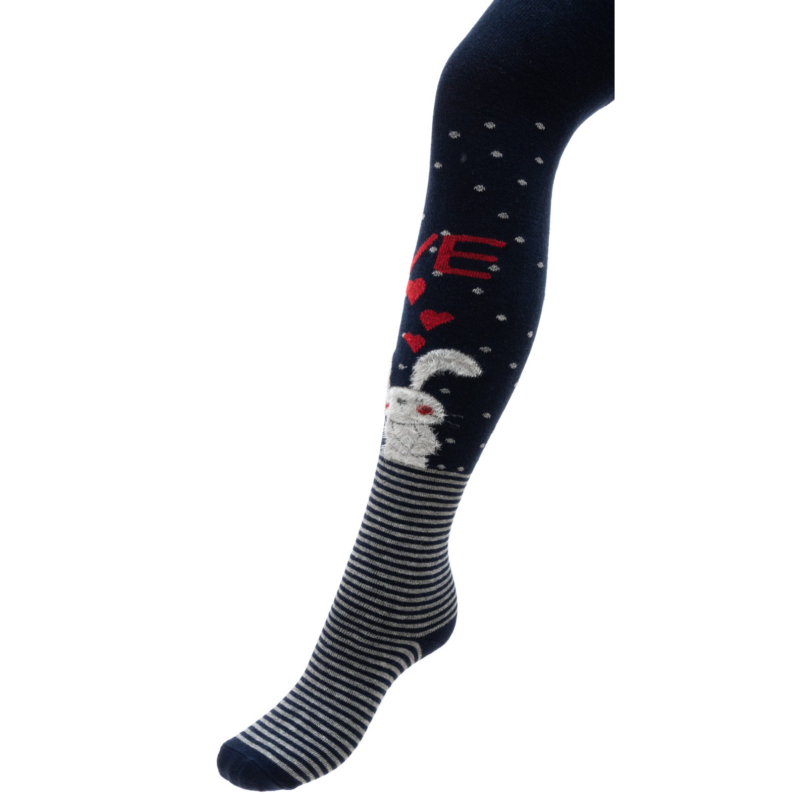 Колготки UCS Socks с зайчиком (M0C0301-2112-5G-black)