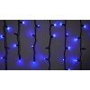 Гирлянда Delux ICICLE 75 LED 2 x 0.7 м IP44 EN Синий/черный (90016593)