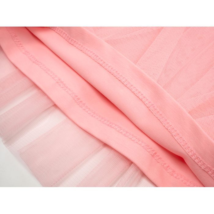 Плаття дитяче Breeze з мереживом та фатиновою спідницею (17805-98G-peach) зображення 4