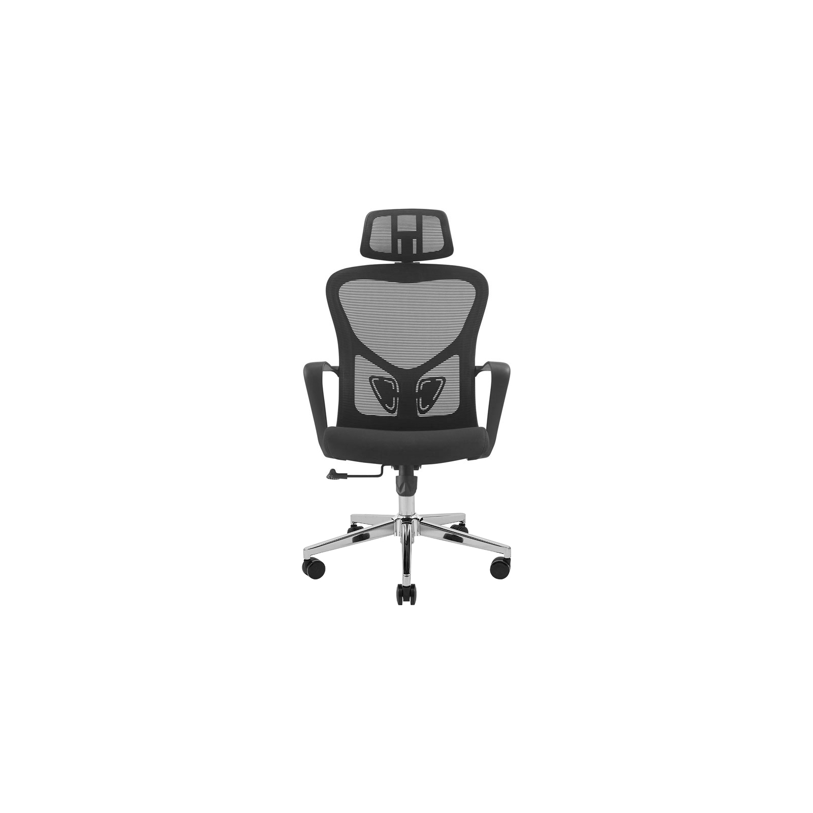 Офісне крісло Richman Солана Хром M-1 (Tilt) Сітка чорна (ADD0003214) зображення 2