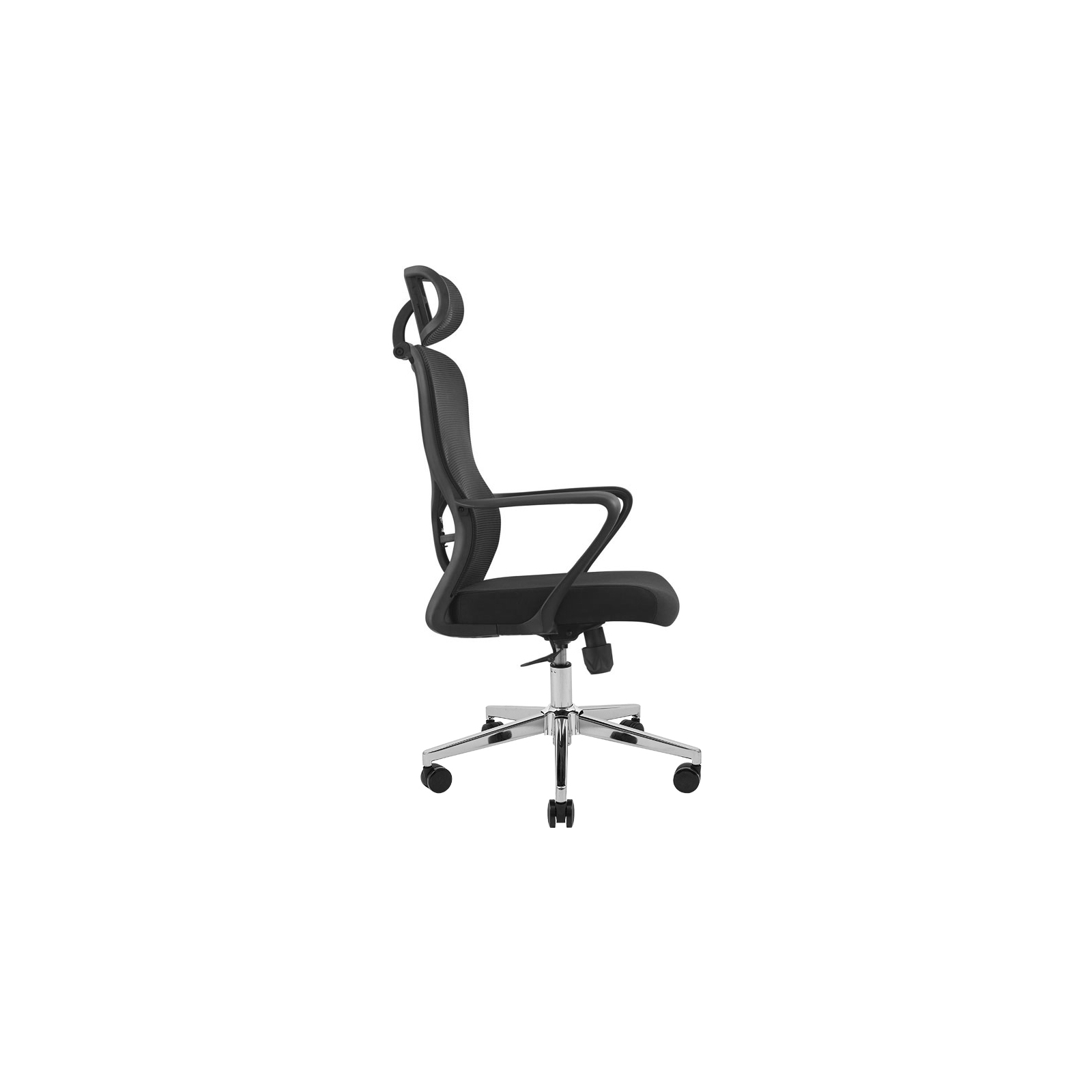 Офісне крісло Richman Солана Хром M-1 (Tilt) Сітка чорна (ADD0003214) зображення 3