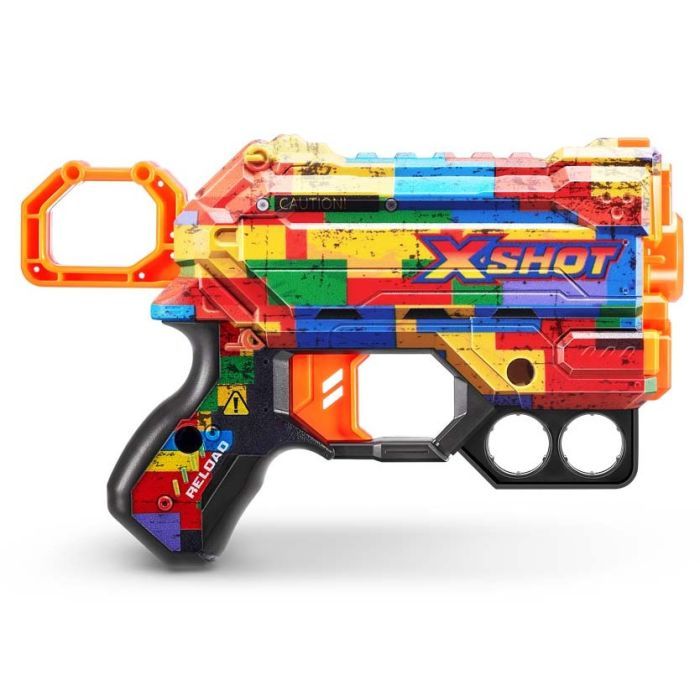 Іграшкова зброя Zuru X-Shot Швидкострільний бластер Skins Menace Striper (8 патронів) (36515N) зображення 2