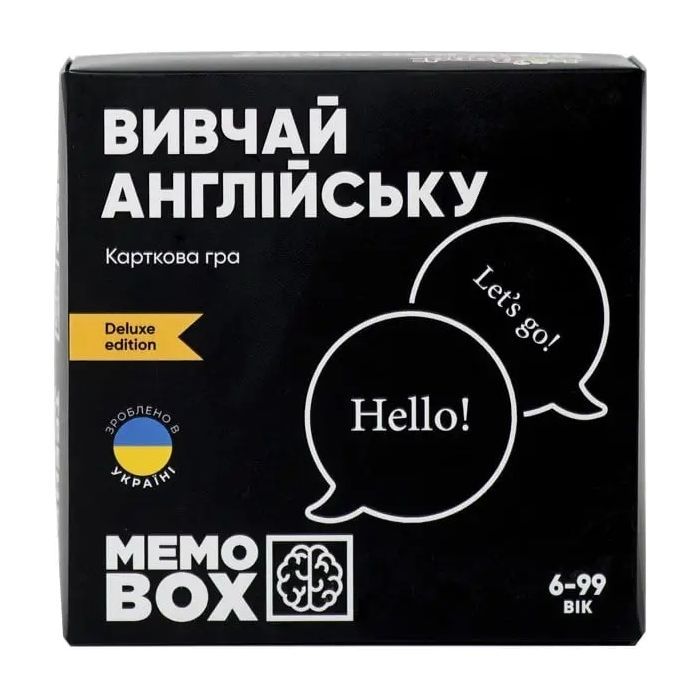 Настольная игра JoyBand MemoBox Delux Изучай английский (MBD104)
