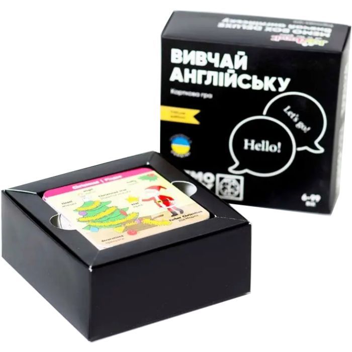 Настольная игра JoyBand MemoBox Delux Изучай английский (MBD104) изображение 3