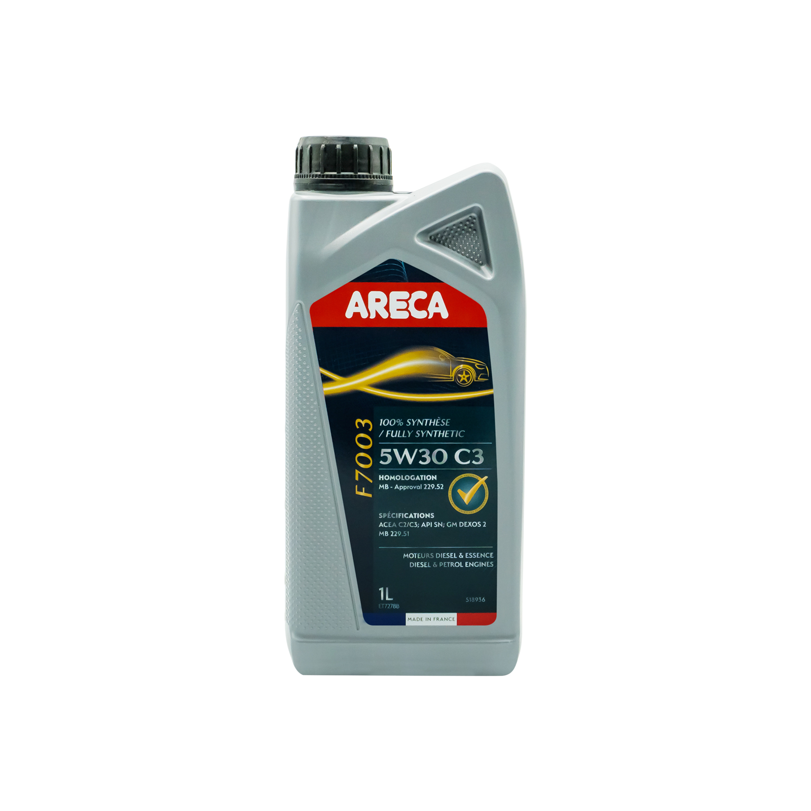 Моторное масло Areca F7003 5W-30 1л (50893)