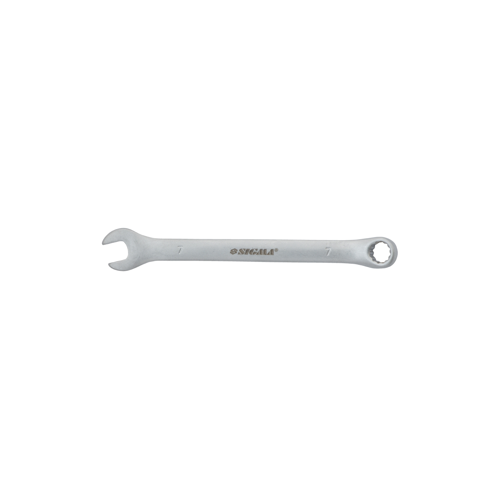 Ключ Sigma рожково-накидний 27мм CrV satine з підвісом (6021721)