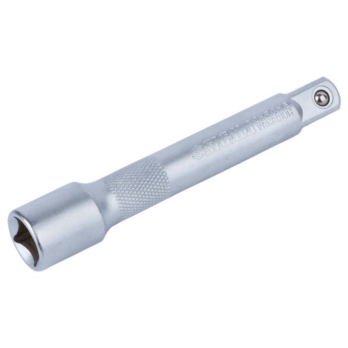 Набор торцевых головок Sigma 1/2" с набором насадок и удлинителем 12шт CrV mid (6003701) изображение 4