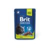 Влажный корм для кошек Brit Premium с ягненком для стерилизованных 100 г (8595602548446)