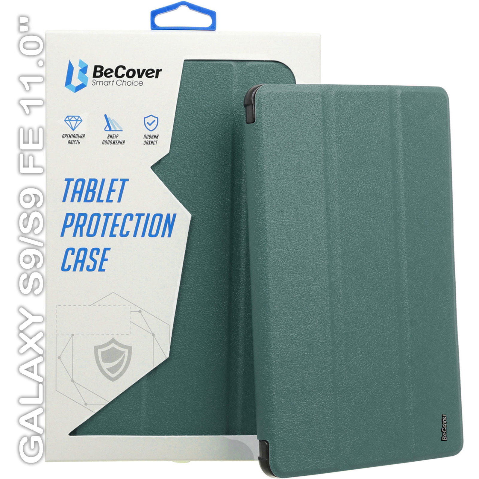 Чехол для планшета BeCover Smart Case Samsung Tab S9 (SM-X710/SM-X716)/S9 FE (SM-X510/SM-X516B) 11.0" Night (710419)