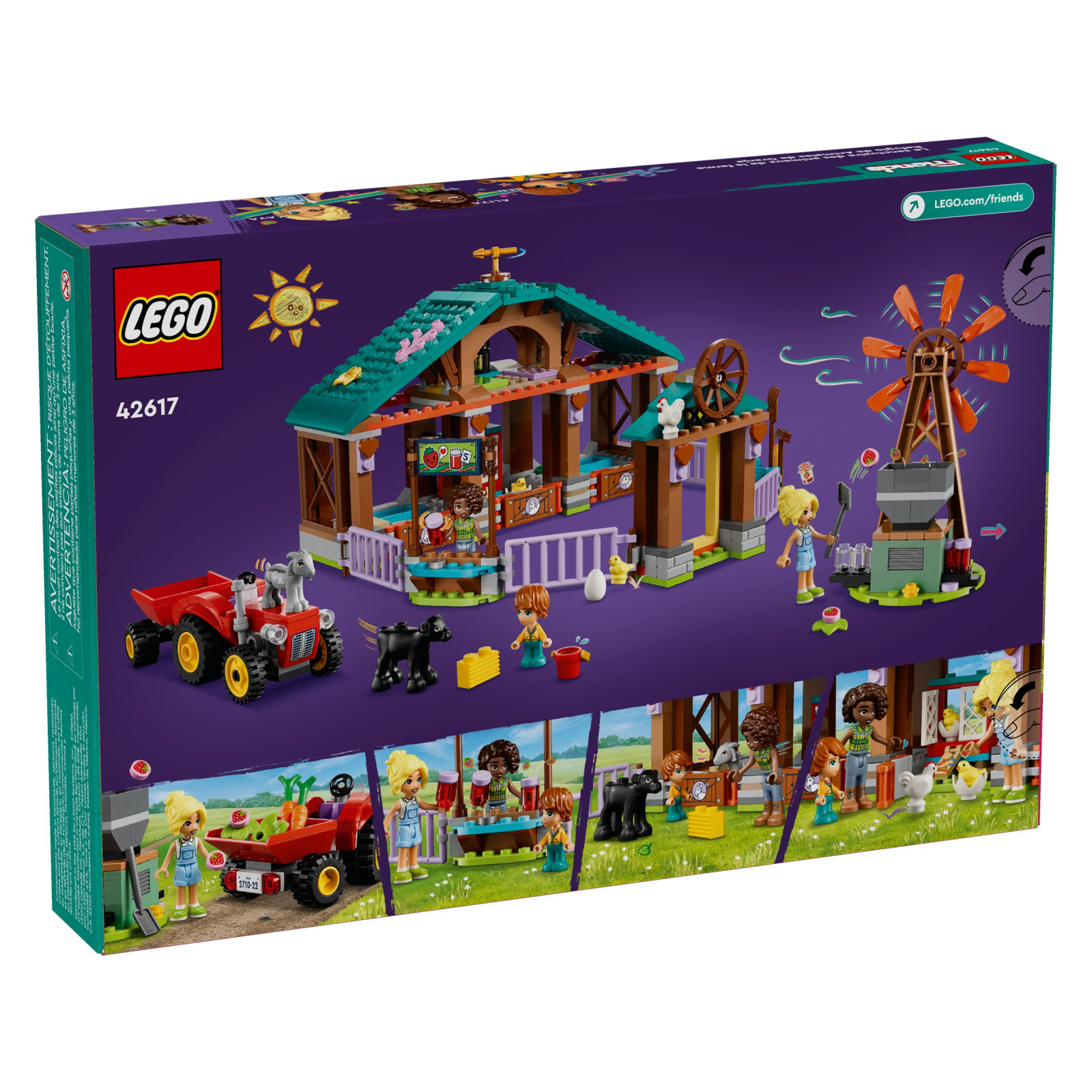 Конструктор LEGO Friends Притулок для сільськогосподарських тварин 489 деталей (42617) зображення 9