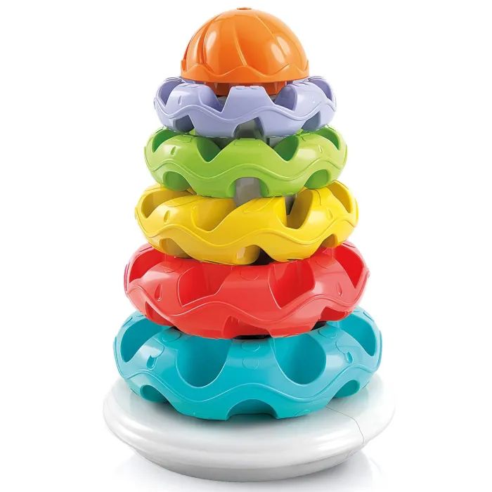 Розвиваюча іграшка Clementoni пірамідка Stacking Rings (17103)