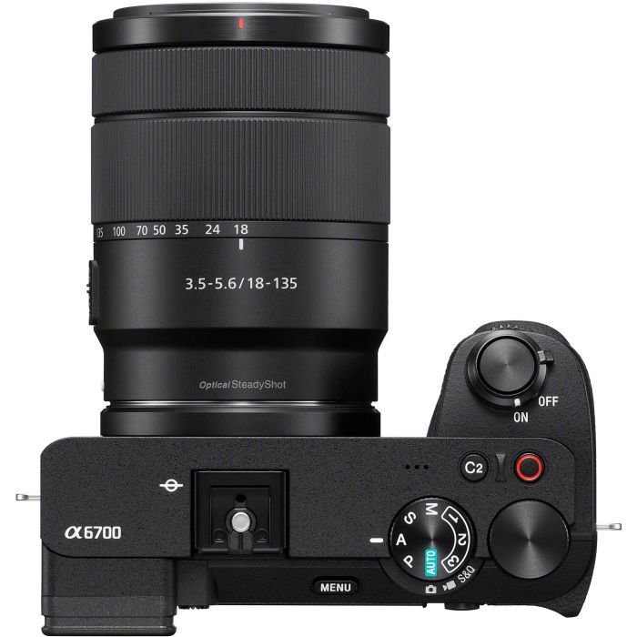 Цифровий фотоапарат Sony Alpha 6700 kit 18-135 Black (ILCE6700MB.CEC) зображення 4