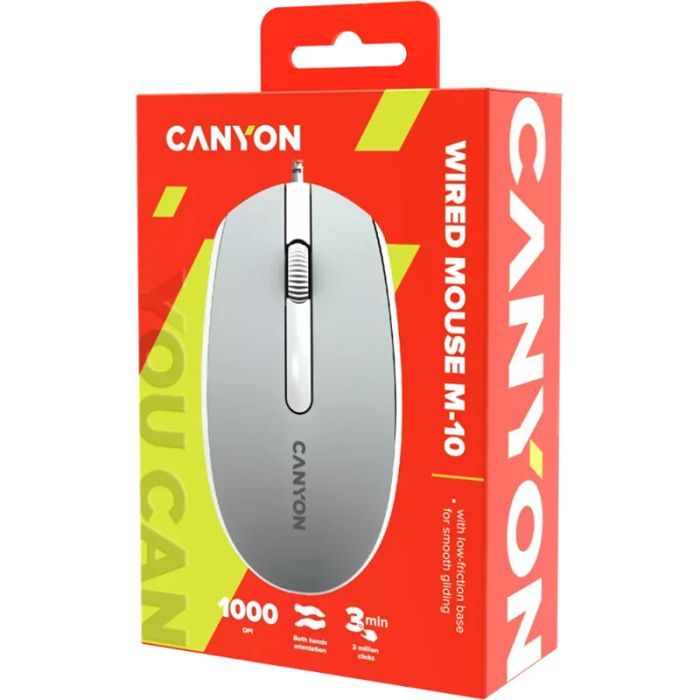 Мышка Canyon M-10 USB Mountain Lavender (CNE-CMS10ML) изображение 6