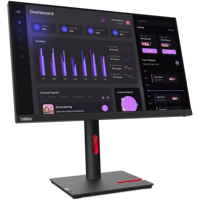Монитор Lenovo T24i-30 (63CFMATXUA) изображение 2