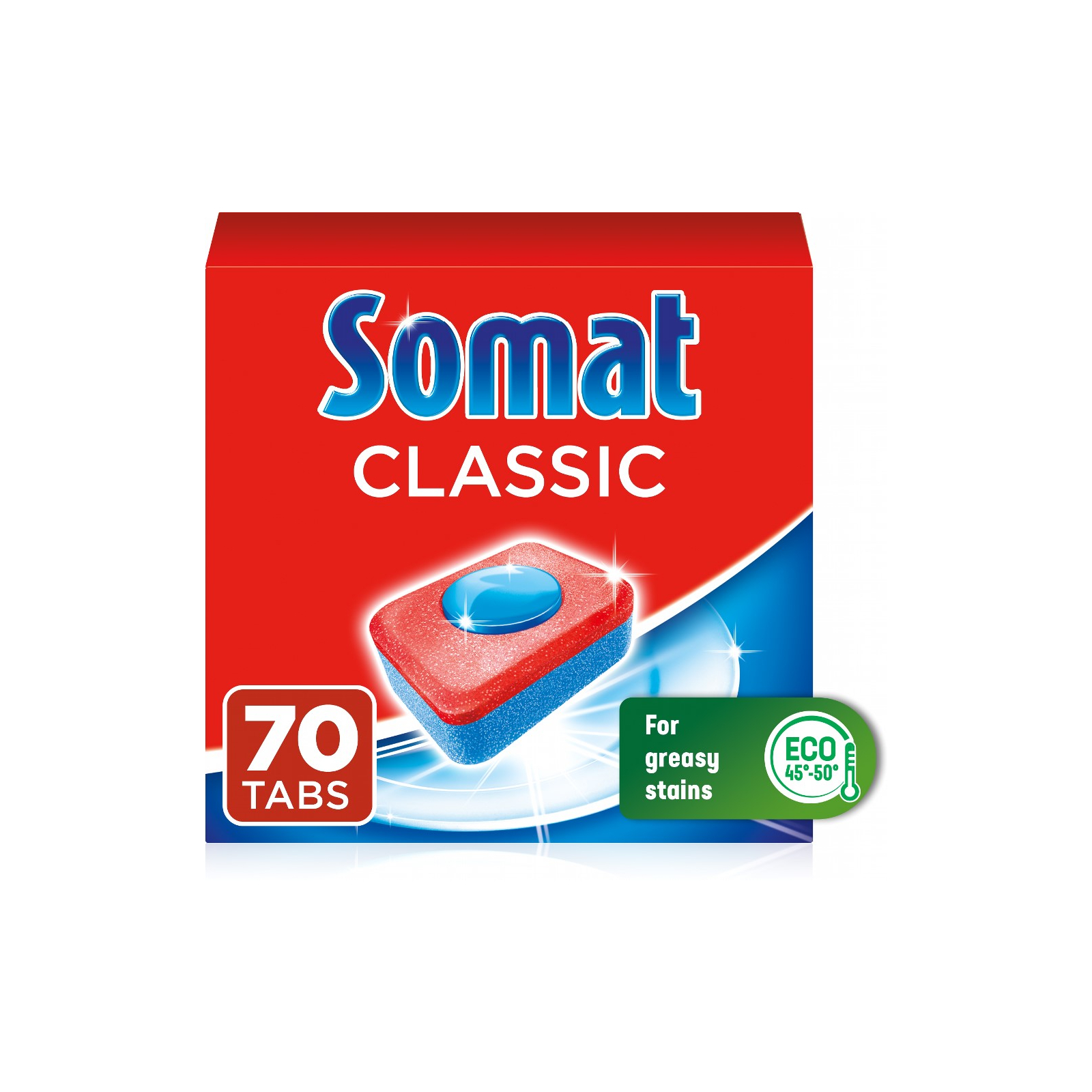 Таблетки для посудомоечных машин Somat Classic 70 шт. (9000101577280) изображение 2