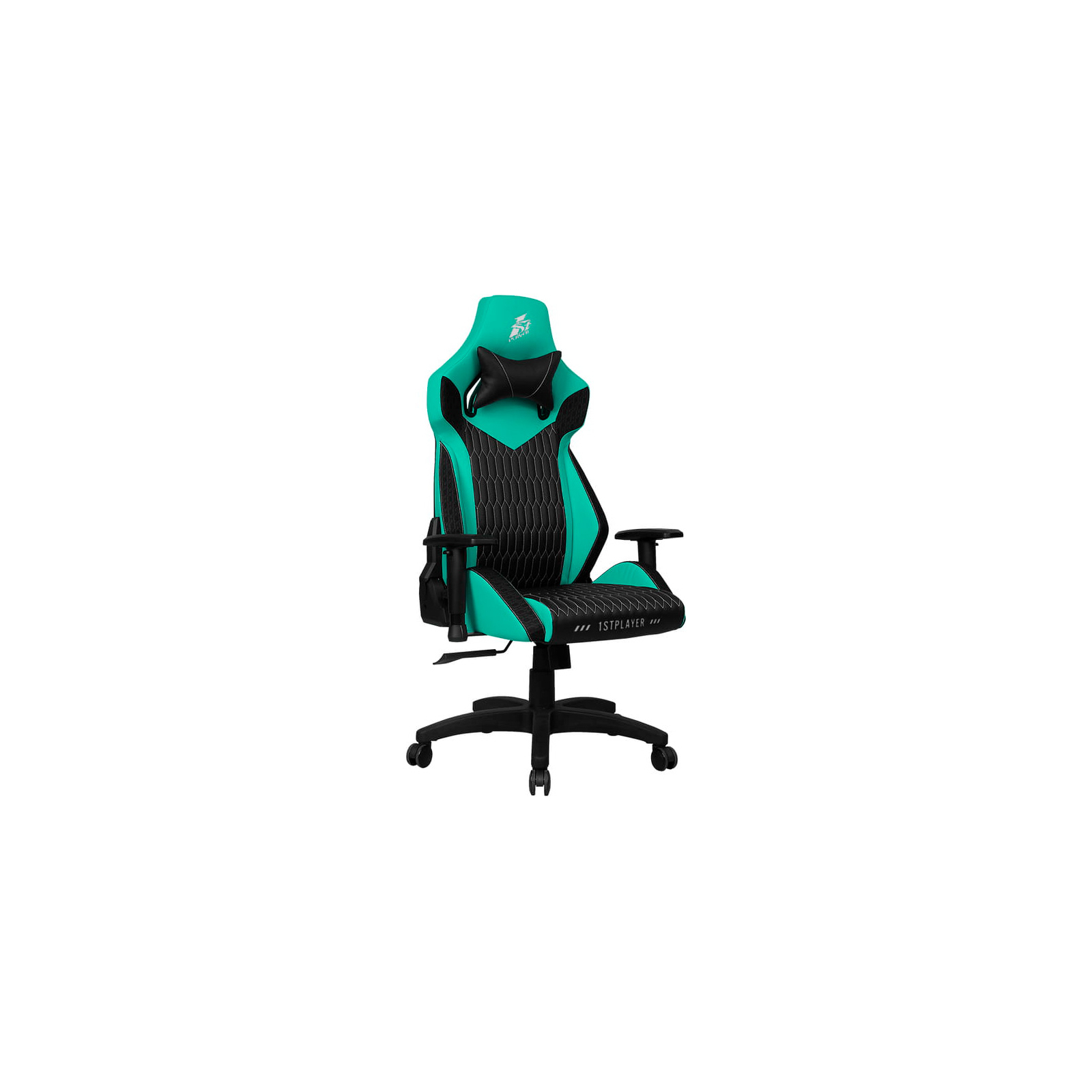 Крісло ігрове 1stPlayer WIN101 Black-Green зображення 2