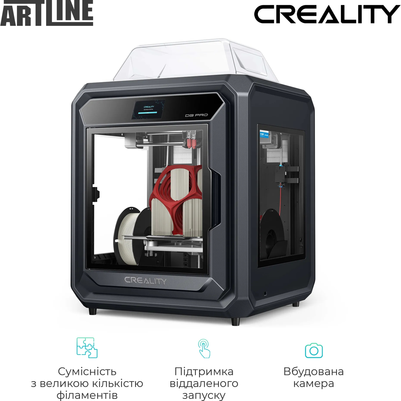3D-принтер Creality Sermoon D3 Pro изображение 4