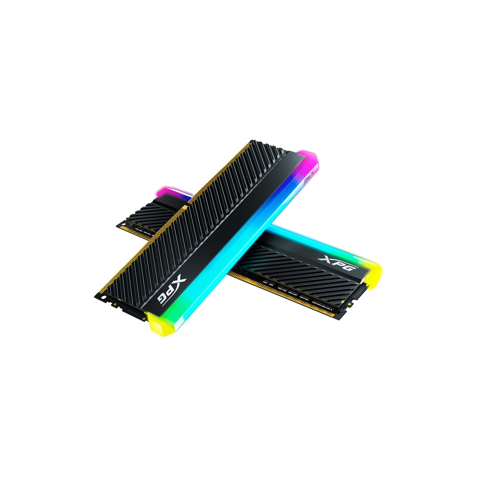 Модуль памяти для компьютера DDR4 16GB (2x8GB) 3600 MHz XPG Spectrix D45G RGB Black ADATA (AX4U36008G18I-DCBKD45G) изображение 4