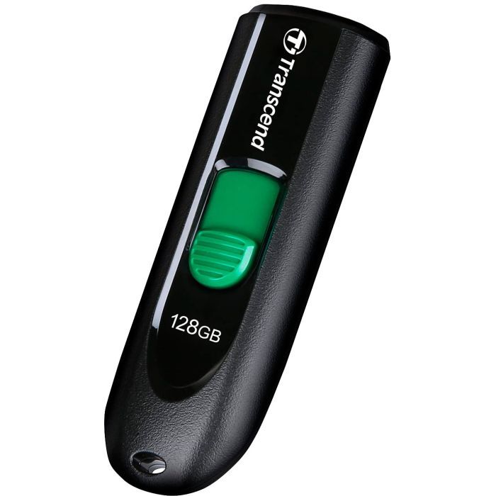 USB флеш накопитель Transcend 128GB JetFlash 790C Black USB 3.1 (TS128GJF790C) изображение 3
