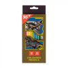 Карандаши цветные Yes Jurassic World (хаки) двухсторонние 12 шт. 24 цв (290748)